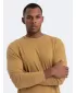 Herren t -Shirt mit einem langen Ärmel OMBRE OM-LSBL-0106 SENF