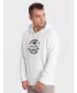Herren Sweatshirt OMBRE OM-SSPS-0151 WEIß