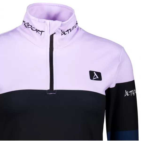  Frauenfunktionaler Thermo -Sweatshirt Premium ALTISPORT VOJ/ALW051TER03 VIOLETT/BLAU 