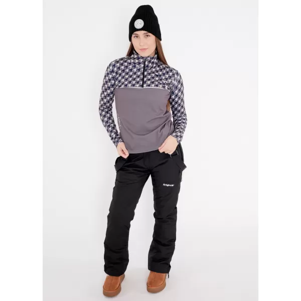  Frauenfunktionaler Thermo -Sweatshirt Premium ALTISPORT VOJ/ALW048TER03 GRAU 