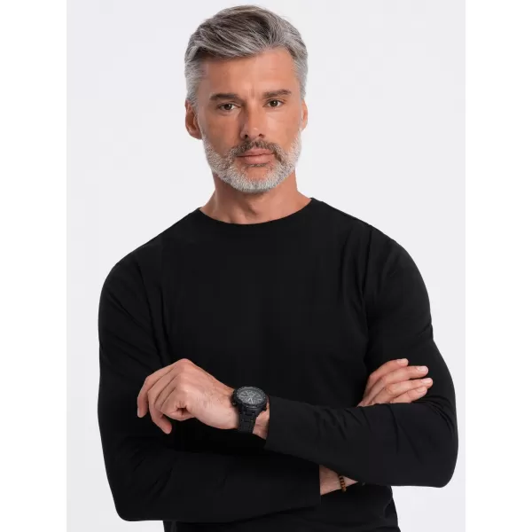  Hemd OMBRE OM-LSBL-0106 SCHWARZ 