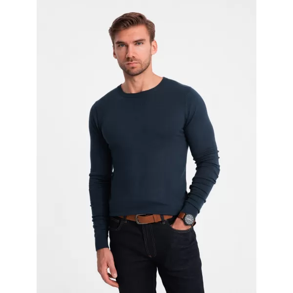  Herrenpullover OMBRE OM-SWBS-0106 MARINEBLAU 