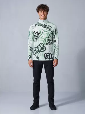 Funktionelle Thermo -Sweatshirt -Premium von Männern ALTISPORT VOJ/ALM054TER03 GRÜN
