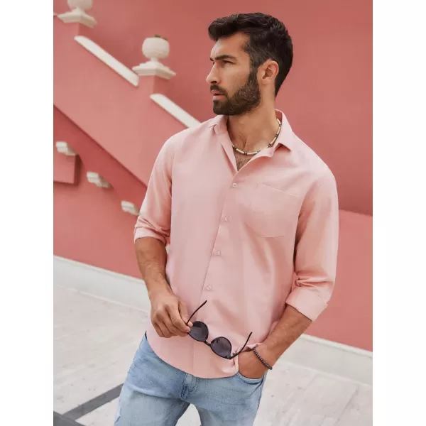 Hemd OMBRE OM-SHCS-0148 ROSA 