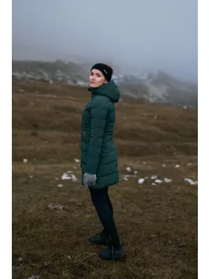Wintermantel für Damen NORDBLANC MOMENTS NBWJL8076 DUNKELGRÜN