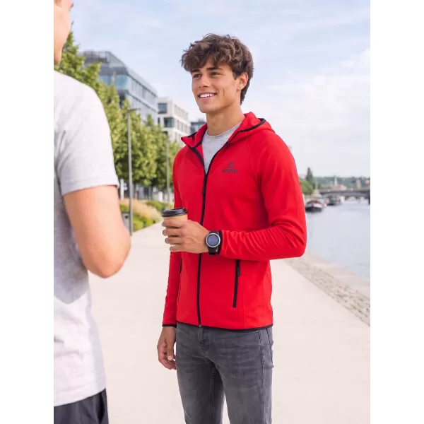  Herren funktionaler Sport -Sweatshirt ALTISPORT ALM006417 ROT 