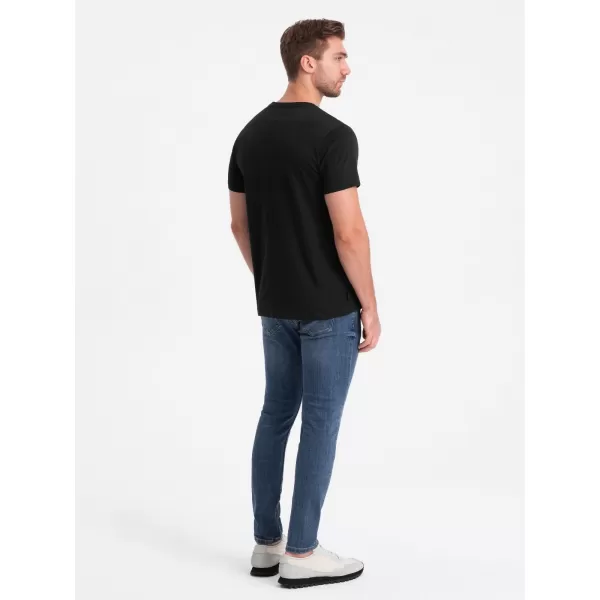  Hemd OMBRE OM-TSBS-0146 SCHWARZ 