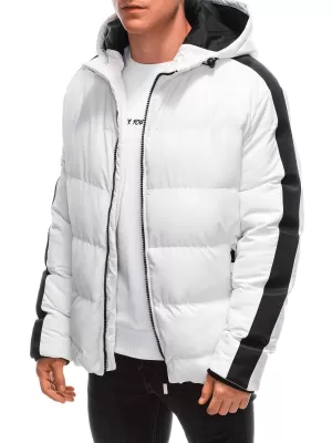 Herren Winterjacke EDOTI EM-JAHP-0101 WEIß