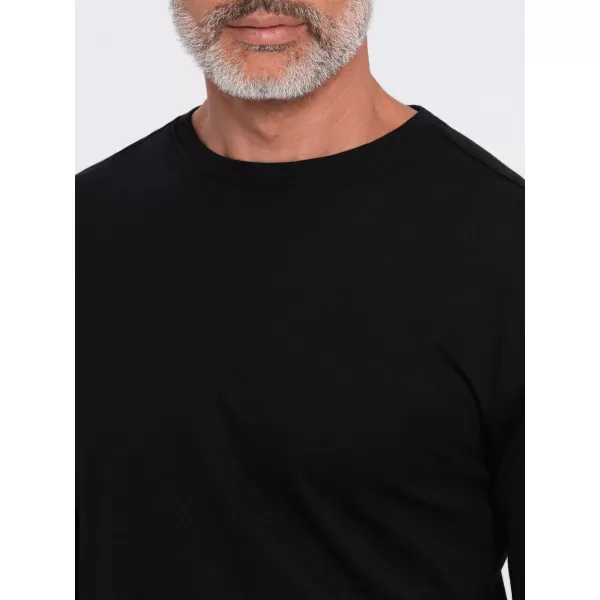 Hemd OMBRE OM-LSBL-0106 SCHWARZ 