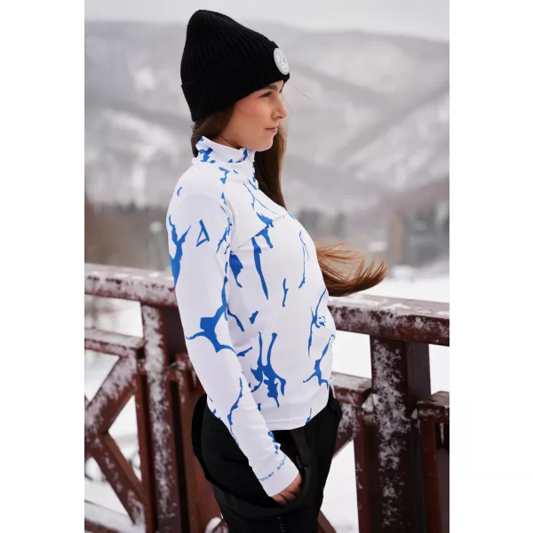  Frauenfunktionaler Thermo -Sweatshirt Premium ALTISPORT VOJ/ALW052TER03 WEIß 