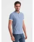Herren t -Shirt mit einem Kragen OMBRE OM-TSCT-0156 BLAU