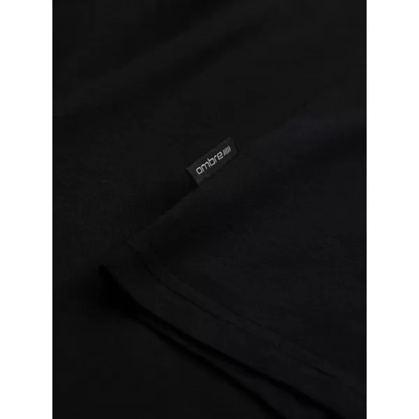  Hemd OMBRE OM-TSBS-0146 SCHWARZ 