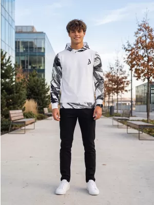 Hochwertiges Funktions-Sweatshirt für Herren ALTISPORT VOJ/ALM039MI01 WEIß