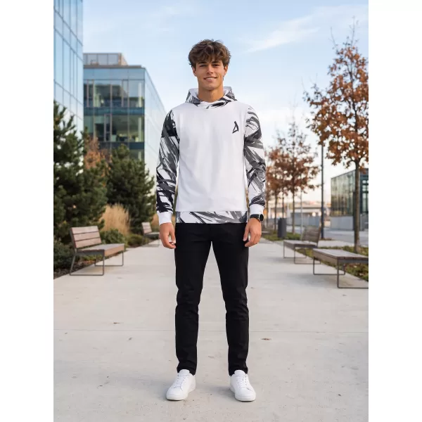  Hochwertiges Funktions-Sweatshirt für Herren ALTISPORT VOJ/ALM039MI01 WEIß 