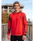 Hochwertiges Funktions-Sweatshirt für Herren ALTISPORT VOJ/ALM039MI01 ROT