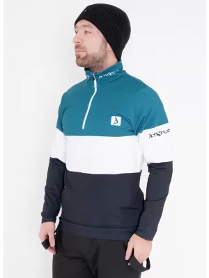 Funktionelle Thermo -Sweatshirt -Premium von Männern ALTISPORT VOJ/ALM051TER03 KEROSIN/SCHWARZ