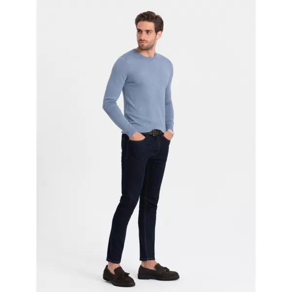  Herrenpullover OMBRE OM-SWBS-0106 HELLBLAU 