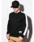 Herren Sweatshirt OMBRE OM-SSNZ-22FW-010 SCHWARZ