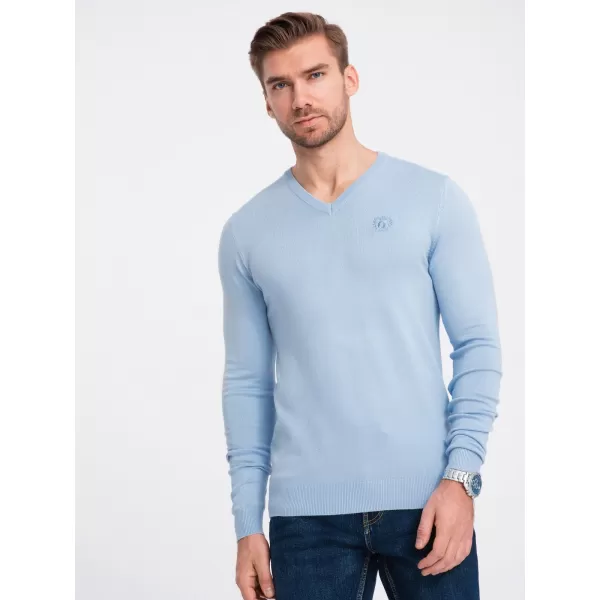  Herrenpullover OMBRE OM-SWBS-0107 HELLBLAU 