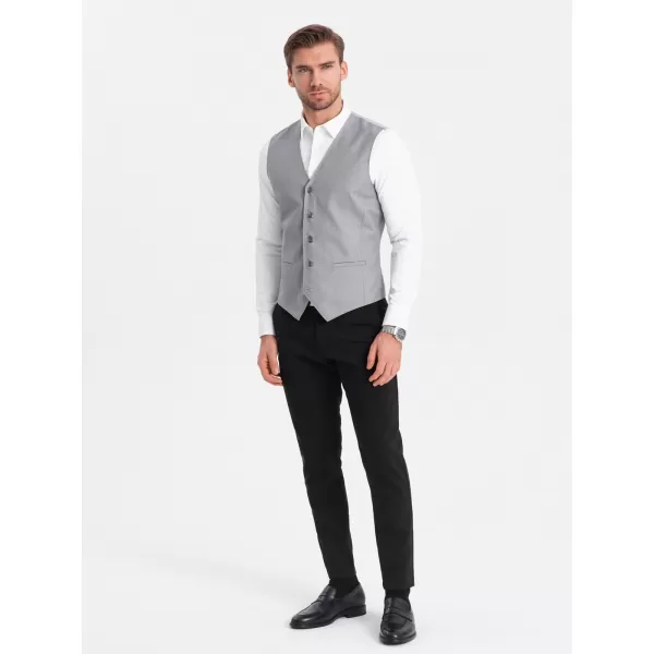  Weste OMBRE OM-BLZV-0112 GRAU 