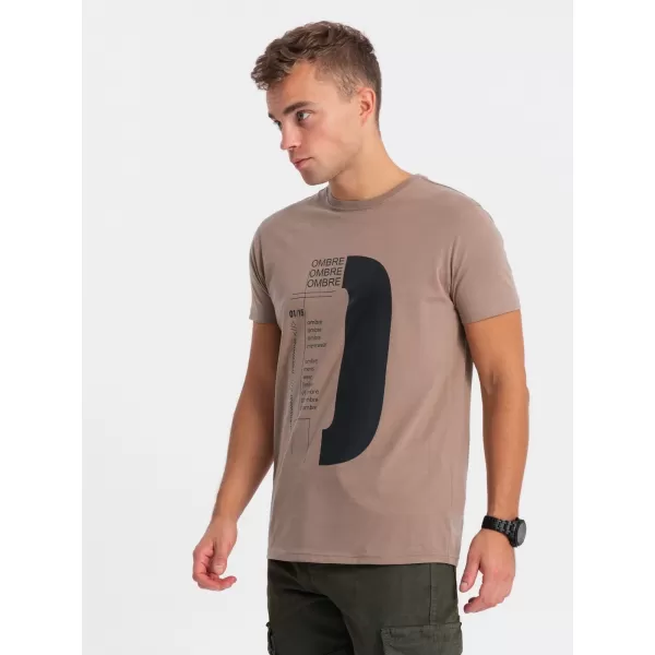  Hemd OMBRE OM-TSPT-0166 HELLBRAUN 