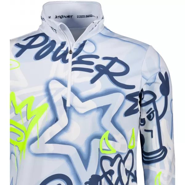  Funktionelle Thermo -Sweatshirt -Premium von Männern ALTISPORT VOJ/ALM054TER03 BLAU 