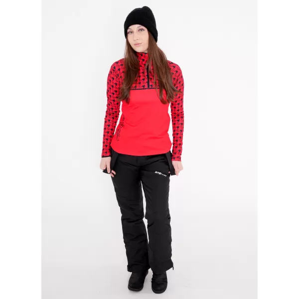  Frauenfunktionaler Thermo -Sweatshirt Premium ALTISPORT VOJ/ALW048TER03 ROT 