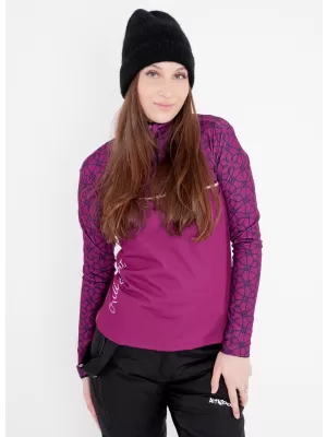 Frauenfunktionaler Thermo -Sweatshirt Premium ALTISPORT VOJ/ALW053TER03 LILA