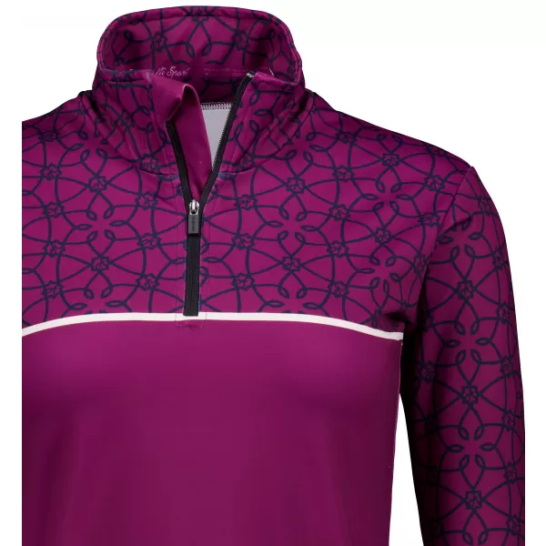  Frauenfunktionaler Thermo -Sweatshirt Premium ALTISPORT VOJ/ALW053TER03 LILA 