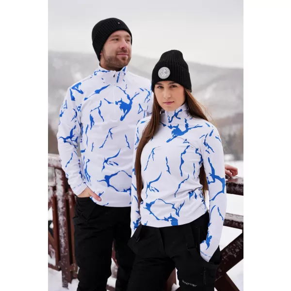  Frauenfunktionaler Thermo -Sweatshirt Premium ALTISPORT VOJ/ALW052TER03 WEIß 