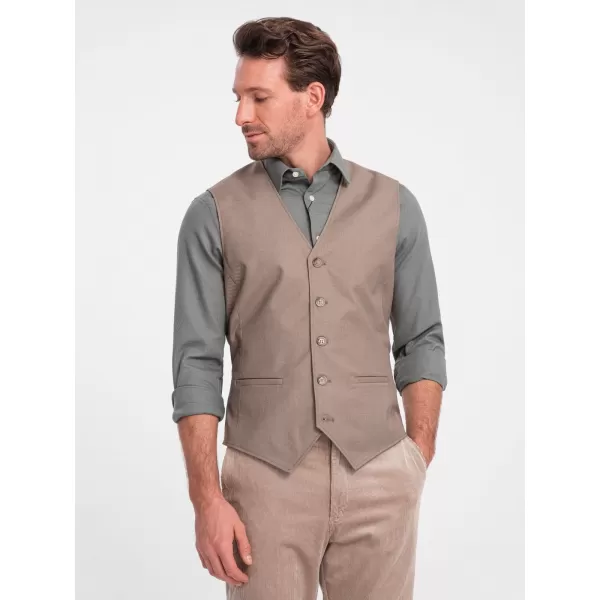  Weste OMBRE OM-BLZV-0112 BEIGE 