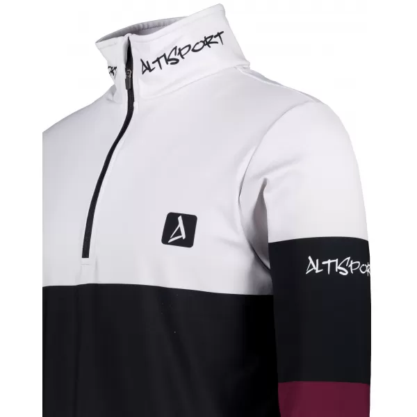  Funktionelle Thermo -Sweatshirt -Premium von Männern ALTISPORT VOJ/ALM051TER03 BURGUND 