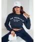 Damen Sweatshirt DSTREET SAN FRANCISCO MEERESBLAU