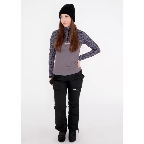  Frauenfunktionaler Thermo -Sweatshirt Premium ALTISPORT VOJ/ALW053TER03 GRAU 