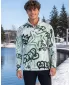 Funktionelle Thermo -Sweatshirt -Premium von Männern ALTISPORT VOJ/ALM054TER03 GRÜN