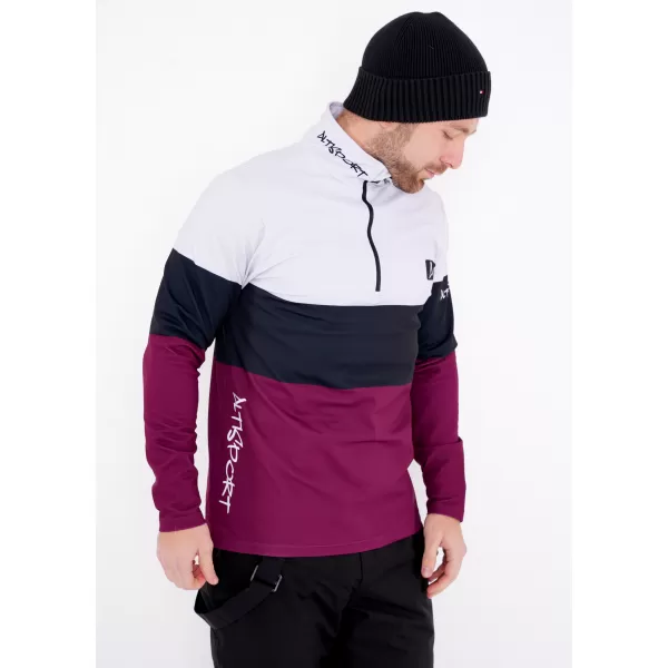  Funktionelle Thermo -Sweatshirt -Premium von Männern ALTISPORT VOJ/ALM051TER03 BURGUND 