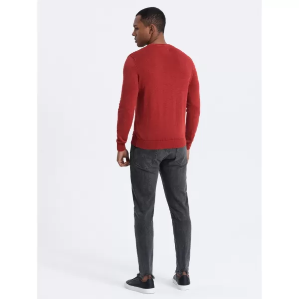  Herrenpullover OMBRE OM-SWOS-0108 ROT 