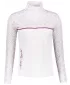 Frauenfunktionaler Thermo -Sweatshirt Premium ALTISPORT VOJ/ALW053TER03 WEIß/LILA