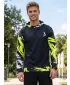 Hochwertiges Funktions-Sweatshirt für Herren ALTISPORT VOJ/ALM039MI01 SCHWARZ UND GELB