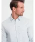Hemd OMBRE OM-SHCS-0156 BLAU