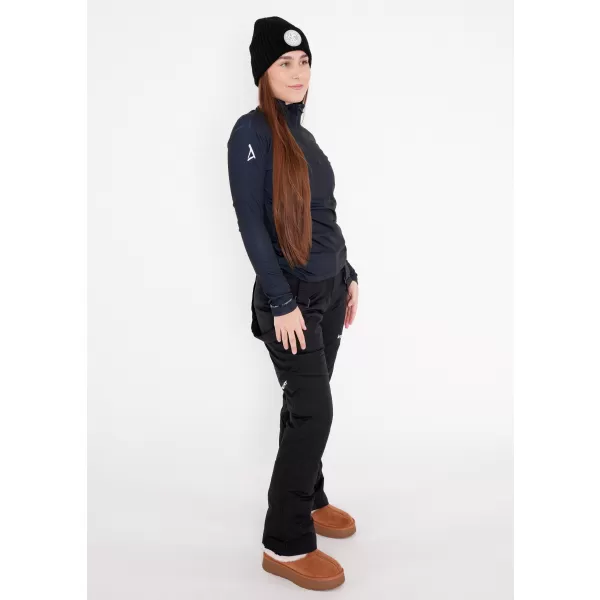  Frauenfunktionaler Thermo -Sweatshirt Premium ALTISPORT VOJ/ALW000TER03 SCHWARZ 