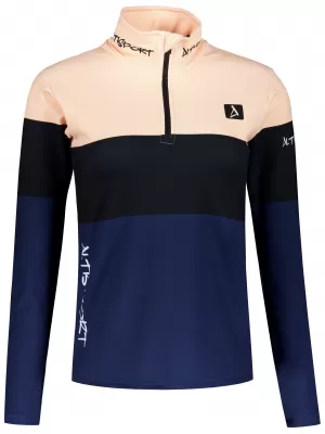 Frauenfunktionaler Thermo -Sweatshirt Premium ALTISPORT VOJ/ALW051TER03 ORANGE/BLAU