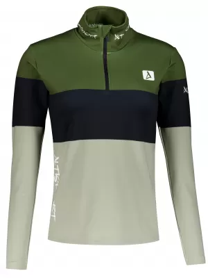 Frauenfunktionaler Thermo -Sweatshirt Premium ALTISPORT VOJ/ALW051TER03 KHAKI