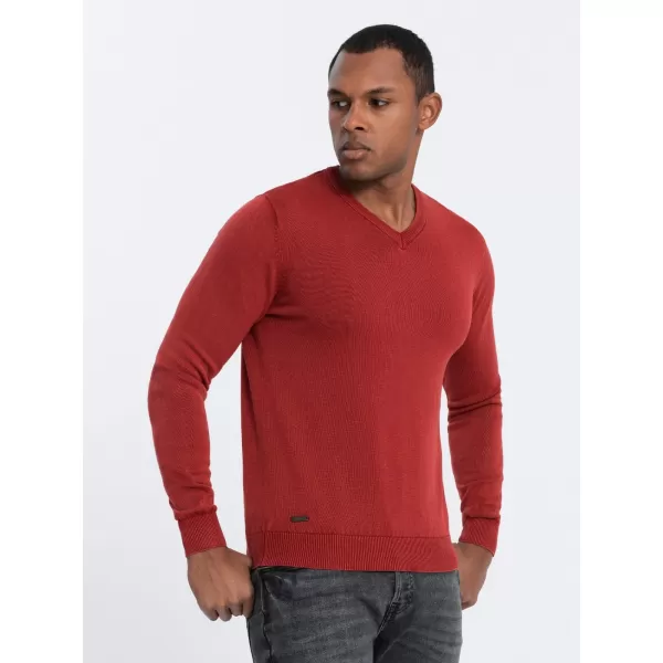  Herrenpullover OMBRE OM-SWOS-0108 ROT 