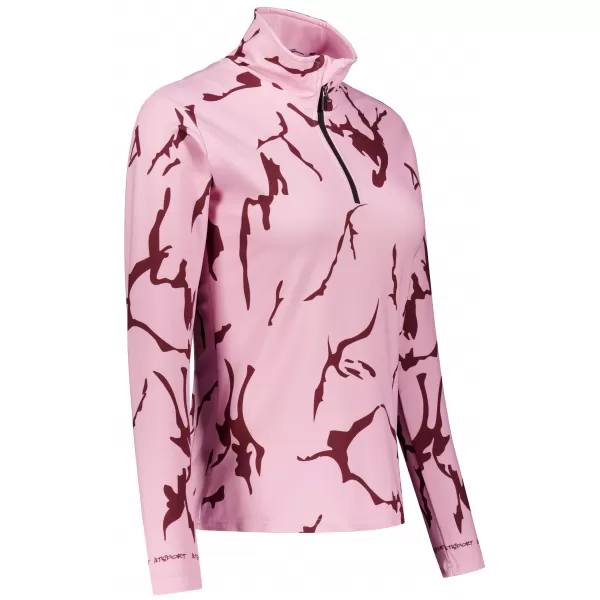  Frauenfunktionaler Thermo -Sweatshirt Premium ALTISPORT VOJ/ALW052TER03 ROSA 