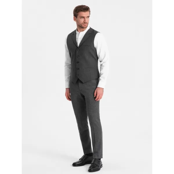  Weste OMBRE OM-BLZV-0109 GRAPHIT 