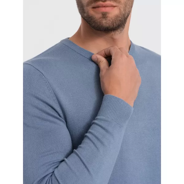  Herrenpullover OMBRE OM-SWBS-0106 HELLBLAU 