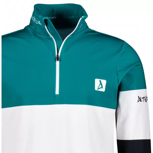  Funktionelle Thermo -Sweatshirt -Premium von Männern ALTISPORT VOJ/ALM051TER03 KEROSIN/SCHWARZ 