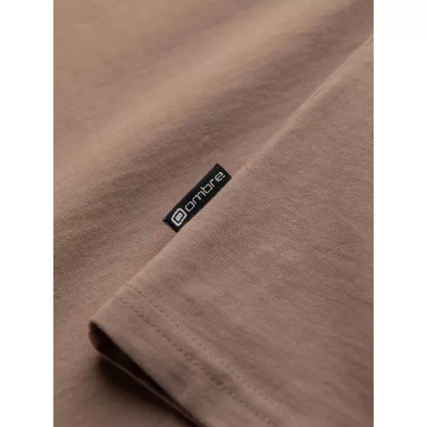  Hemd OMBRE OM-TSPT-0166 HELLBRAUN 