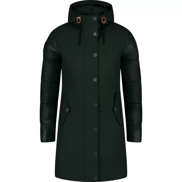  Wintermantel für Damen NORDBLANC WARMHUG NBWJL8073 DUNKELGRÜN 
